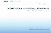 WP3 Indirect Economic Impacts from Disasters - gov.uk · Modelling indirect losses and secondary effects at an individual country ... and final goods and related price effects. ...