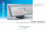 Thermal Analysis Excellence - METTLER TOLEDO€¦ · Experiment Window 21 CFR 11 Server Mode LIMS Concurrent ... ERP LIMS ELN STARe. 6 Innovation ... create an Evaluation Macro based