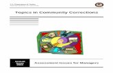 Topics in Community Corrections - University of …. Department of Justice National Institute of Corrections Topics in Community Corrections Annual Issue 2004 Assessment Issues for