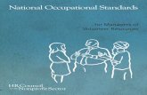 National Occupational Standards for Managers ... - HR Council · Community Services, City of Hamilton ... natiOnaL OCCuPatiOnaL StanDaRDS fOR managERS Of vOLuntEER RESOuRCES natiOnaL