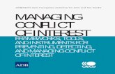 Managing Conflict of Interest - Asian Development Bank in the Philippines ... PREVENTING, DETECTING, AND MANAGING CONFLICT OF INTEREST MANAGING CONFLICT OF INTEREST ... People’s