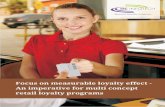 Loyalty Programs Whitepaper - ITC Infotech · Most retail loyalty programs claim to ... participate to form a mini coalition within between loyalty ... most programs’ incapability
