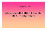 MCU Architecture Motorola MC68HC11 Family · • Data Transfer Instructions • Data and Bit Manipulation Instructions ... 16-bit address in the instruction – INC 1040H Inherent