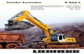 Crawler Excavator R 954 C - liebherr.com.br · Crawler Excavator R 954 C ... Liebherr crawler excavators are particularly service-friendly: ... • 3 guiding guards per track - standard.