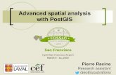 Advanced spatial analysis with PostGIS - FOSS4G … spatial analysis with PostGIS Pierre Racine Research assistant GeoElucubrations
