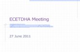 ECETDHA Meeting - Engineering Technology Division … ECETDHA Business Meeting ... Tolerance Analysis/GD&T Product Liability Process design ... Purdue University - West Lafayette .