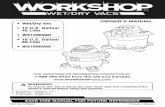 OWNER’S MANUAL - workshopvacs.emerson.comworkshopvacs.emerson.com/DCX/.../WORKSHOP/OwnersManuals/WS1600VA.pdfFOR QUESTIONS OR INFORMATION CONTACT US AT: 1-888-455-8724 from the US
