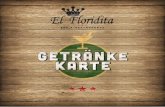 El Floridita Getränkekarte 2016 · White Russian Wodka, Kahlúa 1, Sahne ... (sižß-sauer mit Salzrand) Tequila Triple Sec, ... Pedro Xirnenez PORTUGAL