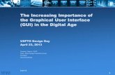 The Increasing Importance of the Graphical User Interface ... · MNM 1 The Increasing Importance of the Graphical User Interface (GUI) in the Digital Age USPTO Design Day April 23,