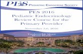 Pediatric Endocrinology Review Course for the Primary … · An optional board review session using case-based ... He trained in pediatrics at Yale University and ... 5 Pediatric