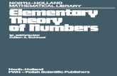 ELEMENTARY THEORY OF NUMBERS - WordPress.com · Elementary Theory of Numbers that have been found in recent years in many countries. ... book by taking care of all technical details,
