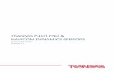 Pilot PRO Navicom Dynamics Sensors QRG V1.1 06062016transaspilot.com/upload/pdf/pilot-pro-navicom-dynamics-sensors-qr… · TRANSAS PILOT PRO & NAVICOM DYNAMICS SENSORS ... sales@transaspilot.com