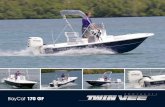BayCat 170 GF - Squarespace BAYCAT 170 GF may be our ... Twin Vee logo: Raised Titanium Boot stripe, double CONSOLE, HELM AND T-TOP T-Top: High-grade aluminum tubing with protective