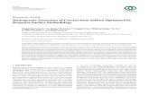 Homogenate Extraction of Crocins from Saffron Optimized …downloads.hindawi.com/journals/jchem/2018/9649062.pdf · Saffron,whichhasmanykindsofbiologicalactivities,hasbeenwidelyusedinmedicine,cosmetics,food,andotherfieldsofhealth