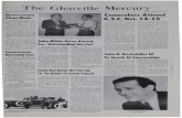 The Glenville Mercury · The Glenville Mercury Volume XUll, Number 7 Glenville State College, ... Charlie Byrd. The unique and exciting style of this group has been displayed