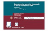 Beam dynamics issues for the upgrade of the LHC … · Beam dynamics issues for the upgrade of the LHC injectors at CERN LIU - LHC Injectors Upgrade Project . Outline • LHC Injectors