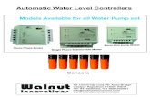 water level controlers - Walnut Innovation Water level controller is an electronic product which controls the water pump automatically. Automatic water level controller switches ON