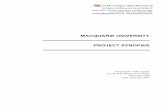 8069 Macquarie University - Project Synopsis · FINAL REPORTS 2007\8069 Macquarie University - Project Synopsis.doc More Information about Macquarie University ... no more than a