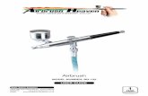 USER GUIDE - The best place for airbrushes & accessories · USER GUIDE Airbrush MODEL NUMBER: BD-132 1 YEAR WARRANTY After Sales Support UK/N.IRELAND HELPLINE NO: WEBSITE: EMAIL: