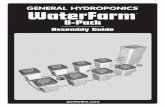 WaterFarm 8 Pack User Manual - gh.growgh.comgh.growgh.com/docs/Instructions/WaterFarm8Pack-instr_P042915am.pdf · desired level. The controller and ... If plants are not growing well