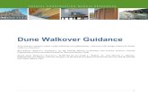 Dune Walkover Guidance - FEMA.gov Walkover Guidance ... sand dunes and coastal vegetation provide significant protection to ... construction activities within 50 feet of the mean high