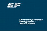 Development Program: Teachers - Ningapi.ning.com/files/U7YWT3FNhpw01Kv4PpE--mqy2kSPHbG5eL703hg6G48...• Foundation TEFL - a series of guided tasks ... • Demonstrates support for