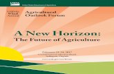 A New Horizon - USDA · 23/02/2017 · A New Horizon: The Future of ... Former program winners have said the Forum “opened their eyes” to a larger world ... Networking Luncheon