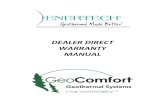 DEALER DIRECT WARRANTY MANUAL - … DIRECT WARRANTY MANUAL . 2 ... Filling Out Warranty Claim Form ... a Denial Form is sent back to the Dealer. b. If the claim is not complete, ...