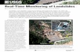 Real-Time Monitoring of Landslides - U.S. Geological …. Department of the Interior U.S. Geological Survey Fact Sheet 2012–3008 February 2012 Real-Time Monitoring of Landslides