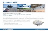 Proteus OIP Front ETSI 0111 - INICIO - … OIP ETSI All Outdoor IP licensed radio 6, 7, 8, 11, 13, 15, 18, 23, 26, 32, 38 GHz (licensed) Up to 350 Mbps Proteus OIP is Microwave Network’s