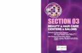 BEAUTY TECHNOLOGIES & EQUIP. Section - BEAUTY … · section 02: beauty technologies & equip. section 03: beauty & hair care centers gary trading est., ... antonio coiffure international,
