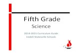 Fifth Grade - Iredell-Statesville Schools / Overvie · Fifth Grade Science Table of Contents Purpose and Use of Documents ... 9 – 10 Force and Motion ... 11 – 12 Matter ...
