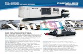 FCL-200MC - Machine Tool Diagnostics€¦ · Turret A 12-station German Sauter live turret, ... The FCL-200MC offers a manual tailstock, ... Foot switch for chuck clamp/unclamp 12.