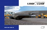 L110F, L120F · TAKE THE WHEEL. GET LOADS OF WORK DONE. Specifications L110F L120F Engine: Volvo D7E LB E3 Volvo D7E LA E3 Max power at …