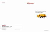SANY TRAILER-MOUNTED CONCRETE PUMP pump 20161108.pdf · SANY trailer mounted concrete pumps have contributed to ... bi-directional hydraulic system. Sany trailer mounted concrete