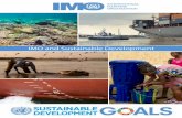 IMO and Sustainable Development SDG Brochur… · 2030 Agenda for Sustainable Development, ... USE THE OCEANS, SEAS AND ... geological formations and for