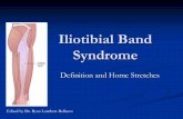 Iliotibial Band Syndrome - Home page php for Back in the ... · Iliotibial Band Syndrome ... Times per week: _____ ... Carnes, M. & Vizniak, N. (2009). Quick Reference Evidence-Based