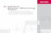 SPSS Data Mining Tipsspss.ch/upload/1124797262_DMtipsBooklet.pdf · SPSS Data Mining Tips A handy guide to help you save time and money as you plan and execute your data mining projects
