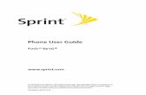 Phone User Guide - Find Help for Your Cell Phone: Sprint ...support.sprint.com/global/pdf/user_guides/lg/fusic/fusic_by_lg_ug.pdfWelcome to Sprint Sprintand Nextel have come together