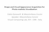 Shape and Visual Appearance Acquisition for Photo ...vcg.isti.cnr.it/~ganovell/bertinoro/L7_reflectance_estimation.pdf · Shape and Visual Appearance Acquisition for Photo-realistic