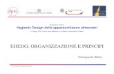 EHEDG: ORGANIZZAZIONE E PRINCIPI - unipr.it Hygienic Engineering & Design Group EHEDG Subgroups Active: • Chemical Treatment of Stainless Steel Surfaces (Update of Doc. 18) • Dry