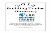 Building Trades Directory · Building and Construction Trades Council . is pleased to provide this copy of the . 2012 Building Trades Directory. The Directory is provided to all affiliate