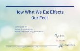 How What We Eat Effects Our Feet - dpacmi.orgdpacmi.org/documents/WCDM-feet.pdf · How What We Eat Effects Our Feet . ... • Type 2 DM: A1C 11.2 • Wound for 2 months ... Case Study