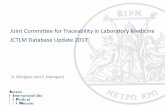 JCTLM Database 2017 - BIPM - BIPM new portal for Traceability in Laboratory Medicine - 2. Latest publications and educational support from TEP WG 3. JCTLM 2017 call for nominations