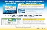 Leading project management guides, newly updated - … · Leading project management guides, newly ... Looking for more project management ... The new Fourth Edition features 100