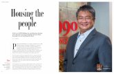 EXECUTIVE INTERVIEW Housing the peoplestatic.theceomagazine.com/content/downloads/pdf/ASIA_2016_July... · Name Januario Jesus ... HQ Mandaluyong City, Philippines Employees 323 EXECUTIVE