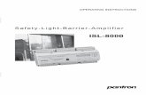 safety-Light-Barrier-amplifier - Pantron · 3.1 Safety-light-barrier-amplifier ... manual must be available throughout the entire period of use by all personnel engaged ... IR3 IR4