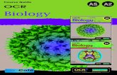 Course Guide AS A2 OCR Biology - Pearson Education A2 Biology student book and exam café CD-ROM 978 0 435691 90 5 OCR AS Biology Teacher Support CD-ROM 978 0 435691 77 6 OCR A2 Biology