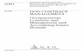GAO-02-635 DOD Contract Management: Overpayments … · Continue and Management and Accounting Issues Remain GAO-02-635. Page i GAO-02-635 DOD Contractor Overpayments Contents Letter