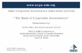 - care-mendoza.nd.edu Asian Corporate ... Succession planning in family firms ... Board structure: Law vs practice . Governance structure: ...